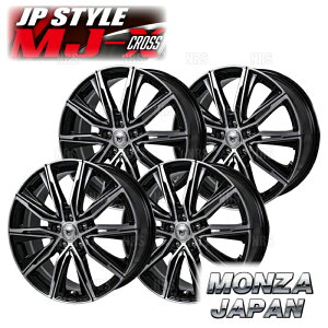 MONZA c@ JP STYLE MJ-X (4{Zbg) 7.5J x 18 CZbg+48 PCD114.3 5 ubN^bN |bV (MJX-751848-114-4S
