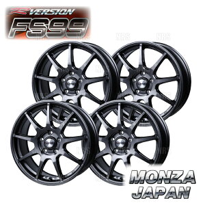 MONZA c@ R-VERSION FS99 (4{Zbg) 8.5J x 18 CZbg+45 PCD114.3 5 `^K^ (FS99-851845-TG-4S