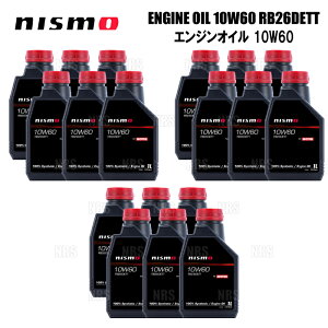 NISMO jX ENGINE OIL GWIC 10W60 RB26DETT GWIC 1L x 18{ (KL101-RN641-18S