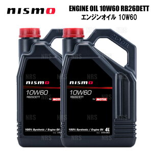 NISMO jX ENGINE OIL GWIC 10W60 RB26DETT GWIC 4L x 2{ (KL101-RN644-2S