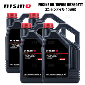 NISMO jX ENGINE OIL GWIC 10W60 RB26DETT GWIC 4L x 4{ (KL101-RN644-4S