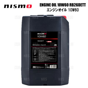NISMO jX ENGINE OIL GWIC 10W60 RB26DETT GWIC 20L (KL101-RN64P