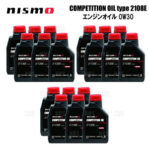 NISMO jX COMPETITION OIL RyeBVIC type 2108E (0W30) GWIC 1L x 18{ 18L/18b^[ (KL000-RS351-18S