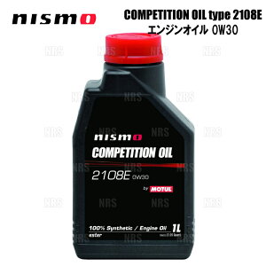 NISMO jX COMPETITION OIL RyeBVIC type 2108E (0W30) GWIC 1L x 1{ (KL000-RS351