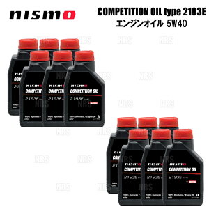 NISMO jX COMPETITION OIL RyeBVIC type 2193E (5W40) GWIC 1L x 12{ 12L/12b^[ (KL050-RS401-12S