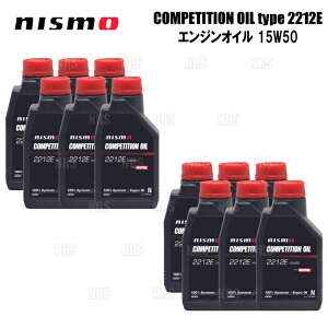 NISMO jX COMPETITION OIL RyeBVIC type 2212E (15W50) GWIC 1L x 12{ 12L/12b^[ (KL150-RS551-12S