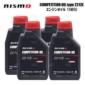 NISMO jX COMPETITION OIL RyeBVIC type 2212E (15W50) GWIC 1L x 4{ 4L/4b^[ (KL150-RS551-4S