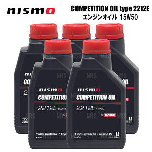 NISMO jX COMPETITION OIL RyeBVIC type 2212E (15W50) GWIC 1L x 5{ 5L/5b^[ (KL150-RS551-5S