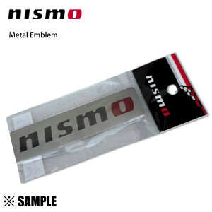 ʌ Ki NISMO jX Metal Emblem ^Gu 25 x 100mm Vo[ (99993-RN209