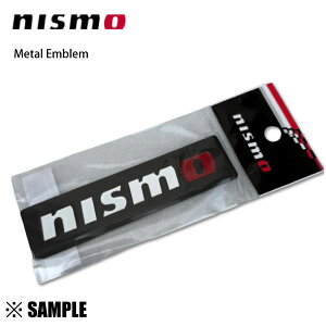 ʌ  Ki NISMO jX Metal Emblem ^Gu(2) 25 x 100mm ubN (99993-RN211-2S