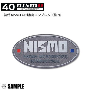 ݌Ɍ nismo 40NLO NISMOS Gu(ȉ~) 66×34mm Ki/jX/NISMO 270R S14(99993-RN540-40