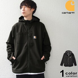 Carhartt カーハート ソフトシェル ジャケット マウンテンパーカー Rain Defender Relaxed Fit Midweight Softshell Hooded Jacket USAモデル [103829] [OJ3829-M] 【carhartt ジャケットカーハート アウター メンズ 大きいサイズ 】【あす楽対応】