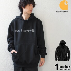 Carhartt カーハート パーカー スウェット プルオーバーパーカー 裏起毛 ルーズフィット LOOSE FIT MIDWEIGHT LOGO GRAPHIC SWEATSHIRT USAモデル [100074] [TS0074-M] 【carhartt パーカー カーハート スウェット メンズ トップス 大きいサイズ 】【あす楽対応】