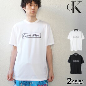 カルバンクライン Calvin Klein ラッシュガード 半袖 Tシャツ メンズ 水着 吸汗速乾 ドライ メッシュ UPF40+ Light Weight Quick Dry S/S (calvin klein tシャツ トップス USモデル 並行輸入品 CB4HJ301)【メール便対応】