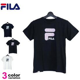 FILA フィラ Tシャツ レディース フィットネスウェア スポーツウェア トレーニングシャツ ランニング ジョギング ジム フィットネス UV対策 ドライ フィット (3色) [412-688] 【あす楽対応】 【メール便対応】