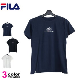 FILA フィラ Tシャツ レディース フィットネスウェア スポーツウェア トレーニングシャツ ランニング ジョギング ジム フィットネス UV対策 ドライ フィット (3色) [412-695] 【あす楽対応】 【メール便対応】