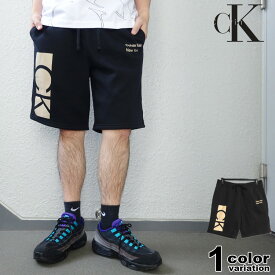 カルバンクライン スウェット ショートパンツ Calvin Klein GRAPHIC FLEECE ロゴ プリント メンズ (calvin klein スウェット ショーツ パンツ 大きいサイズ 40CM818) 【あす楽対応】