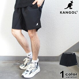 カンゴール ショートパンツ メンズ ブランド KANGOL KG POP UP SHORT PANTS メンズファッション 黒 別注 モデル LCP0004【あす楽対応】 【メール便対応】
