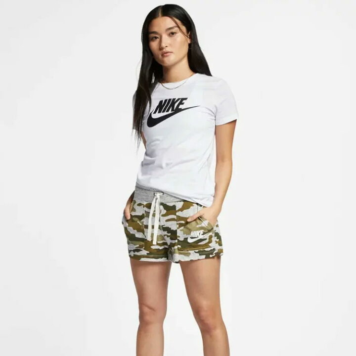 楽天市場 ナイキ Nike Tシャツ 半袖 エッセンシャル アイコン フューチュラ Tシャツ レディース Nike Tシャツ トップス ロゴt トレーニング フィットネス Bv6170 あす楽対応 メール便対応 Abot
