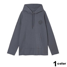 ステューシー STUSSY WOMEN パーカー プルオーバー レディース Melo Raw Edge Fleece (stussy パーカー スウェットトップス 218126 ストゥーシー スチューシー) 【あす楽対応】