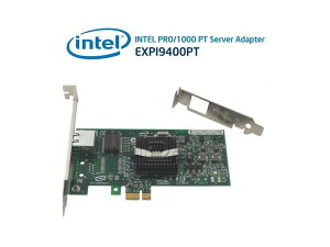 �C���e�� Intel PRO/1000 PT �f���A���|�[�g �T�[�o�E�A�_�v�^ EXPI9400PT