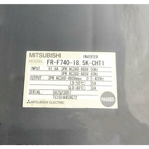 �y�V�i �K�i���������s�zMITSUBISHI �O�H�d�@ FR-F740-18.5K-CHT1�y6�����ۏ؁z