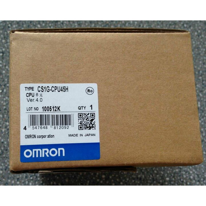 楽天市場】【新品☆送料無料】OMRON オムロン CS1G-CPU45H CPUユニット 