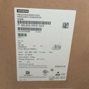 �y�V�i �K�i���������s�zSIEMENS �V�[�����X �C���o�[�^ 6SL3210-1PE31-1UL0 PM 240-2 480V 55kW�y6�����ۏ؁z