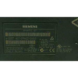 yVi Kisz6ES7 407-0RA02-0AA0 SIMATIC S7-400 Power Supply Module 6ES7407-0RA02-0AA0 Sealed in Box 1 Yeary6