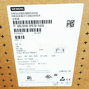 yVi Kis zSIEMENS V[X Co[^ 6SL3210-1PE32-1UL0 PM240-2 480V 110kWy6ۏ؁z