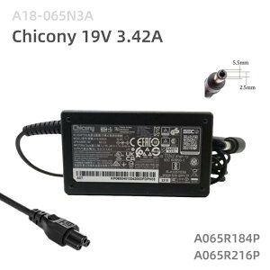 Vi Chicony A18-065N3A 19V 3.42A Ή MSI Modern 14 A10M A10RAS A10RB Modern 15 A10M A10RAS A10RB a4mw a5mwȂǗp A065R184P A065R216P ACA_v^[ 65W ی^ 5.5*2.5mm RlN^ [d p\Rd PCd dP[u
