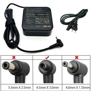 純正新品 ASUS ADP-65GD D 65W ACアダプター 19V 3.42A丸型 外径約4.5mmФ 内径3.0mmФ