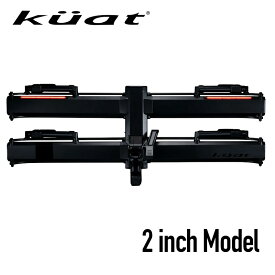 Kuat クアット Piston Pro X ピストン プロ X LED搭載 2インチ角ヒッチ用ラック 2台積載 車載ヒッチラック ヒッチキャリア 自転車積載 ヒッチメンバー 高品質 高耐久 ガタつき防止 車用 自転車ラック