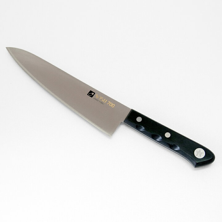 楽天市場】包丁 ナス印 NASU 700 剣型包丁 牛刀 20cm ハイカーボン 