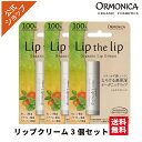 【送料無料】オーガニック ノンシリコン リップクリーム シトラス 3本セット うるおい 高保湿 自然由来 べたつかない さらっと シアバター プレゼント 誕生日