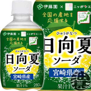 ニッポンエール 宮崎県産日向夏ソーダ 280ml×24本 PET