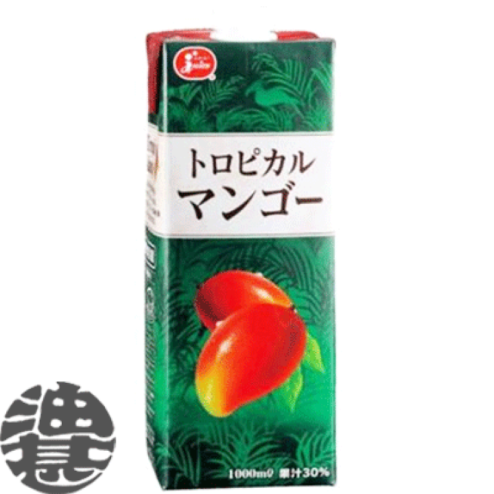 楽天市場】ジューシー トロピカルマンゴー 1L紙パック(6本入り1
