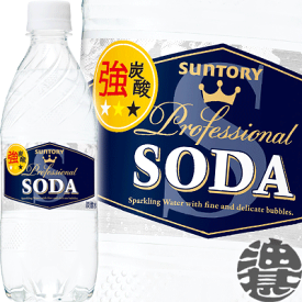 サントリー ソーダ 490mlペットボトル（24本入り1ケース）サントリーソーダ　炭酸水 タンサン SODA※ご注文いただいてから3日〜14日の間に発送いたします。/st/