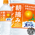 『2ケース送料無料！』（地域限定）サントリー 朝摘みオレンジ＆サントリー天然水 540mlペットボトル×2ケース48本(1ケースは24本入り)550ml　冷凍兼用ボトル フレーバーウォーター