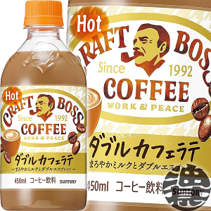 サントリー クラフトボス ラテ ホット 450ml×24本 PET (缶