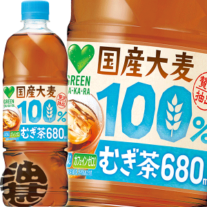 GREEN DAKARA ���Y�唞100%�̂ނ��� 680ml×24�{ PET