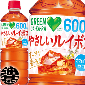 サントリー GREEN DAKARA グリーンダカラ やさしいルイボス 600mlペットボトル(24本入り1ケース）ルイボスティー ダカラ dakara 手売り※ご注文いただいてから4日～14日の間に発送いたします。/st/