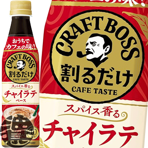 �T���g���[ ���邾���N���t�g�{�X�J�t�F �`���C���e�x�[�X 340ml×24�{ PET