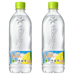 地域限定送料無料 2ケースセット い・ろ・は・す 塩とれもん 540mlPET×24本 ＋2箱48本セット コカコーラ 