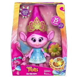 （AC）Trolls Hug Time Poppy 14-Inch Figure Doll 可愛い玩具