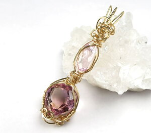 Nc@Cg 6.7ct & Ag 18ct 14KGF y_g ωl̎ƖL nCoCu[V VR p[Xg[ P1kun015