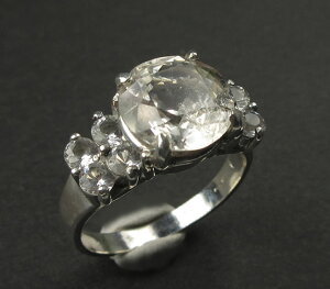 ~}[ SNY S[ftFiJCg 3.39ct A[cCg3mm O Eōłg nCoCu[V Vo[925 R1ph205