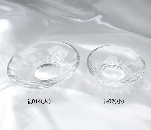 浄化用皿 ( 大 ) 水晶 ( 溶練 ) jg014 | ラベンダーストーン