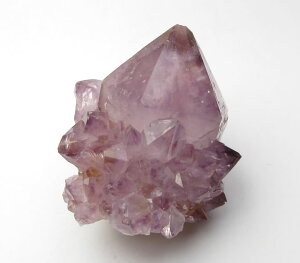 スピリットクォーツ 19g サボテン水晶 アメジスト 全存在との一体化の認識 ネガティブを払う強力な浄化 spirit044