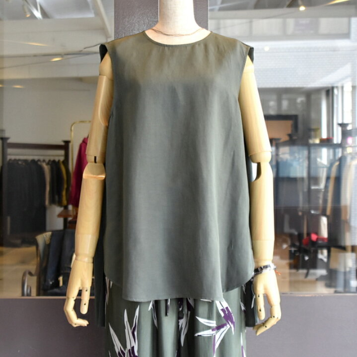 楽天市場】SACRA(サクラ)/VISCOSE LINEN TUMBLE TOP (3色展開 